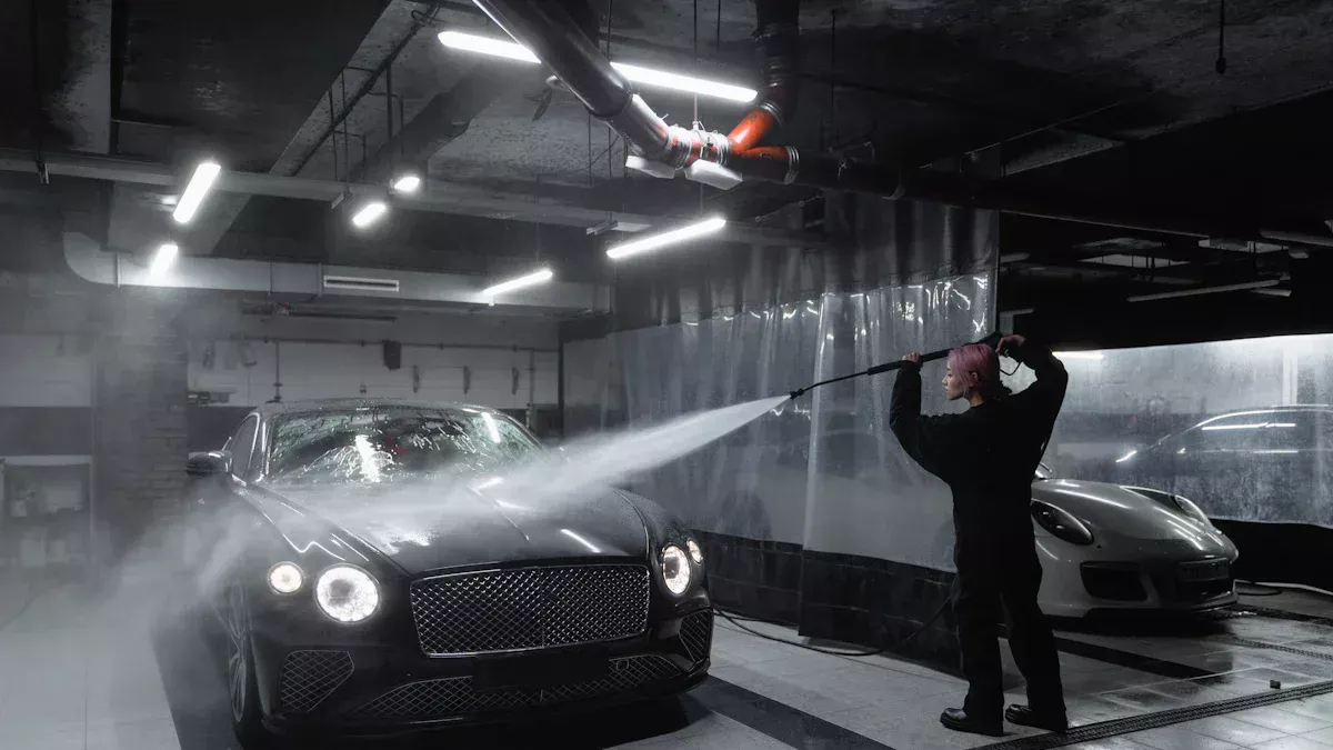 Máy giặt điện có kích thước nào để chạy máy giặt điện