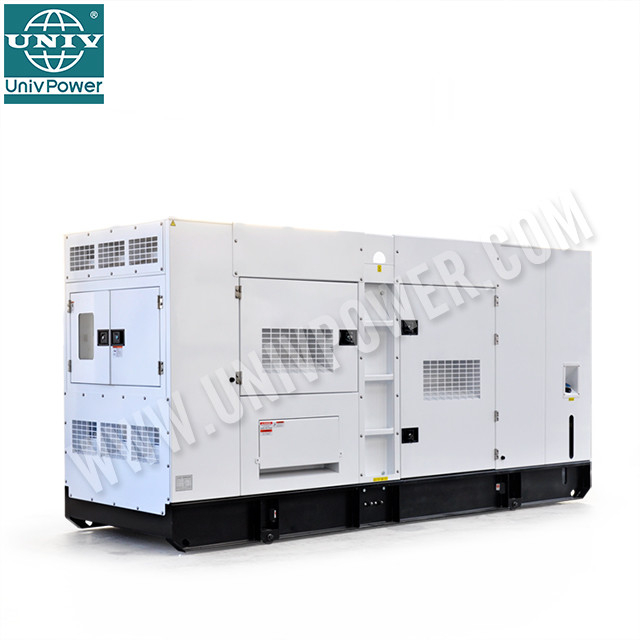 Máy phát điện diesel tự chạy hạng nặng 65KVA đến 550KVA Volvo có vỏ cách âm cho các ứng dụng công nghiệp