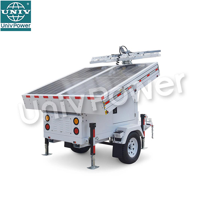 UST-1800 Mobile Trailer Tháp đèn di động năng lượng xanh MỚI